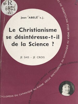 cover image of Je sais, je crois (1)